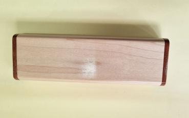 Etui Holz zweifarbig Maple Pen Box für 2 Stifte